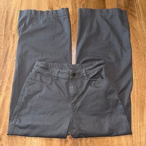 Pact Women's Wide Leg Pants - Dark Gray